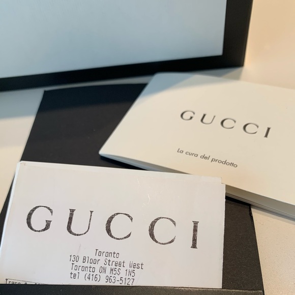 !!SOLD๐ฐ!! Gucci Leather belt Double G buckle. - Picture 10 of 12